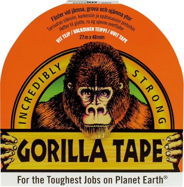 Bilde av Gorilla Tape ,vit27 m x 48 mm